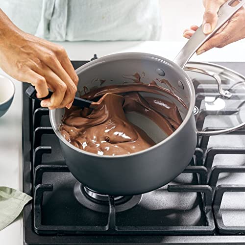 Hard Anodized Ceramic Nonstick 5QT Saute Pan with Lid, Dishwasher Safe, Oven Safe C5364