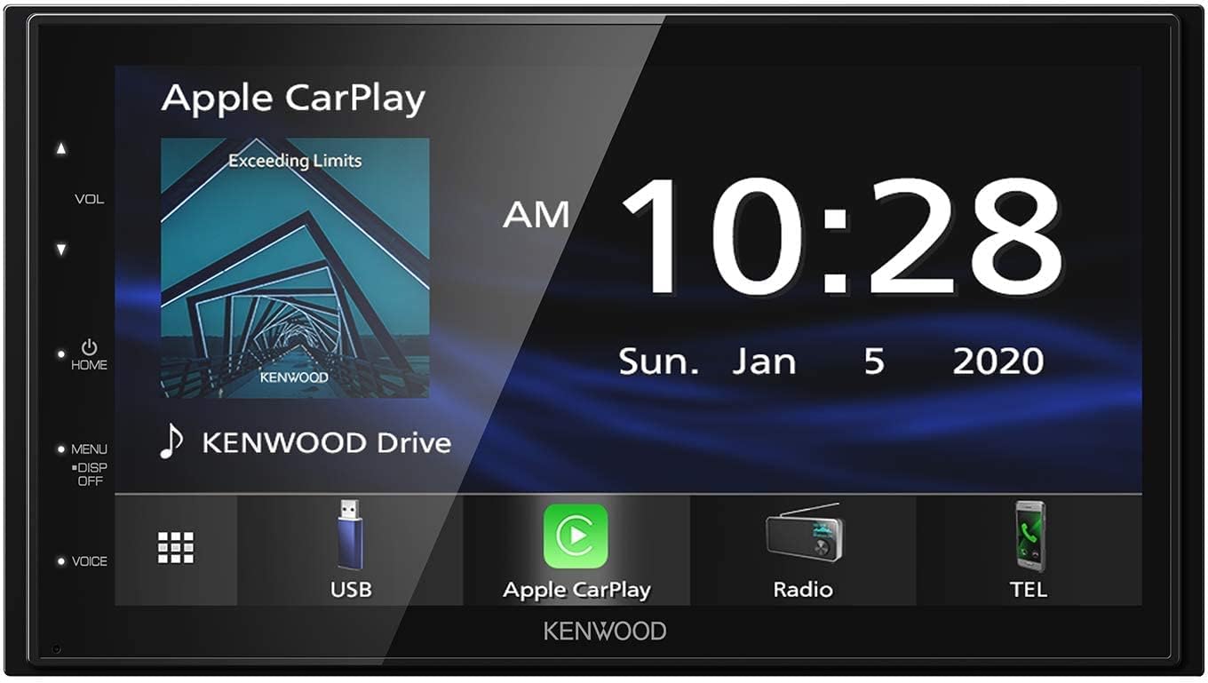 6.8" Capacitive Touchscreen Digital Multimedia Receiver with Apple CarPlay & Android Auto and Rearview Camera M68313