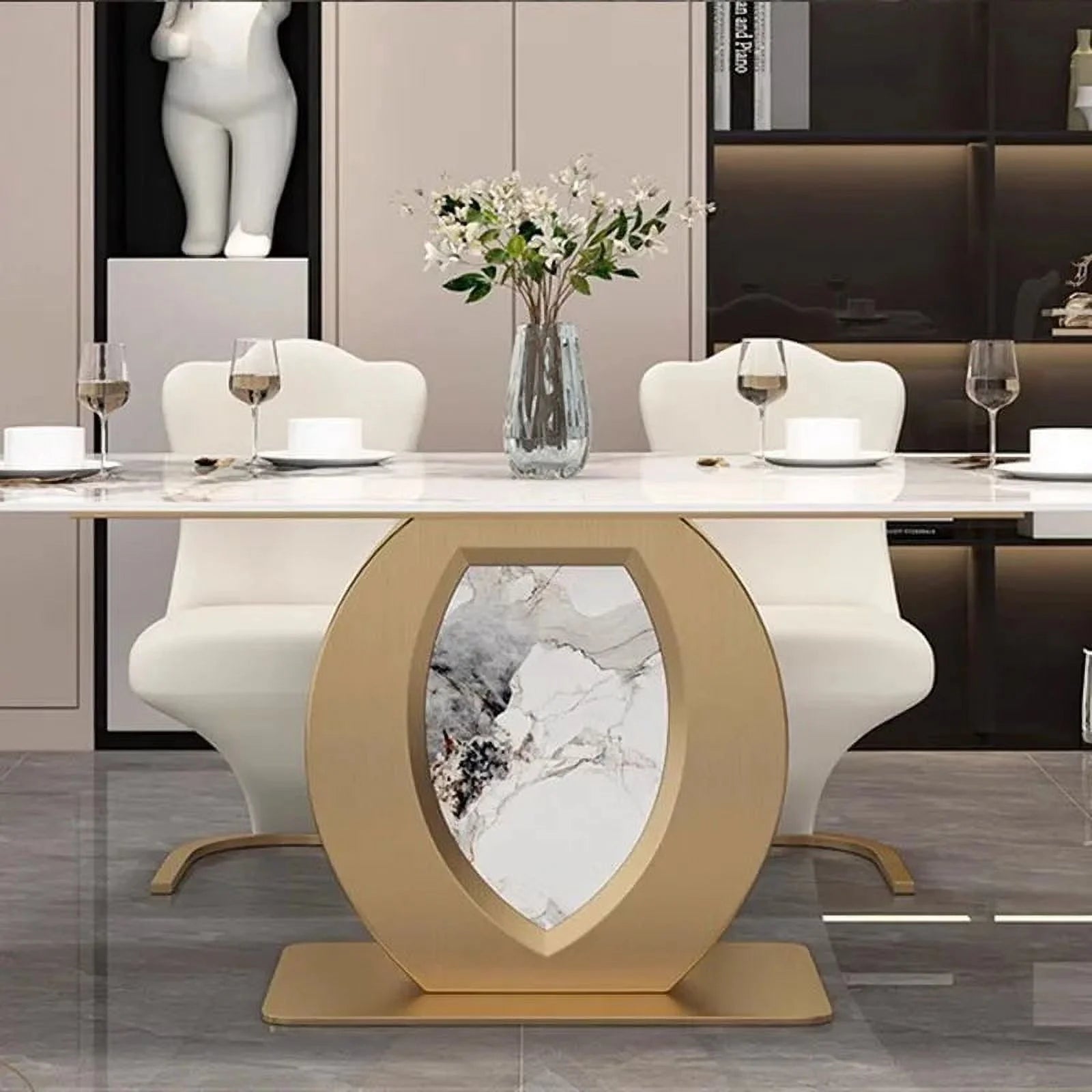 Modern Wall Dining Table for Restaurant and Hotel Q14057