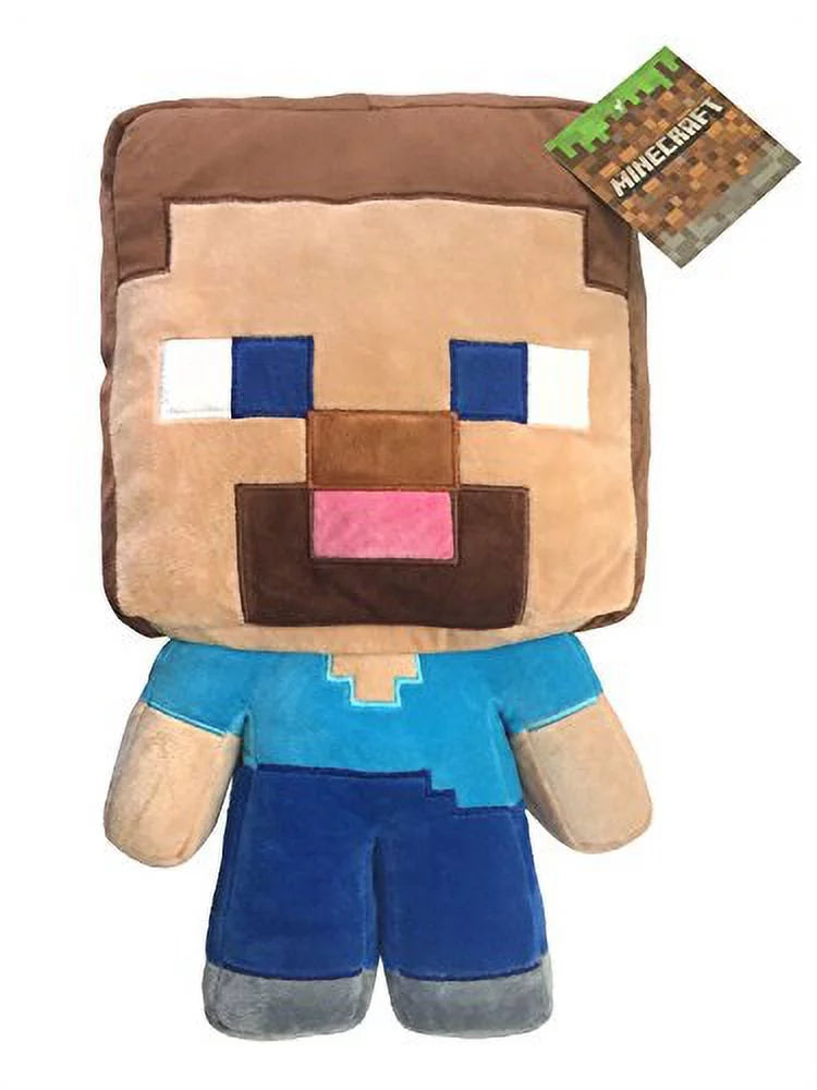 Minecraft Steve Plush Stuffed Pillow Buddy R642574