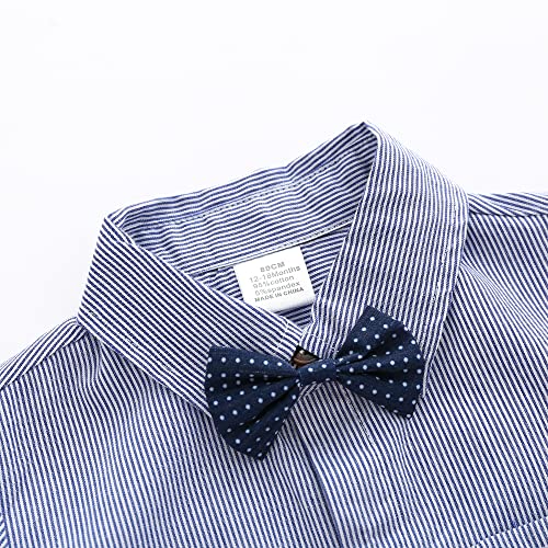 Baby Boys Long Sleeve Gentleman Outfits Set Z6658