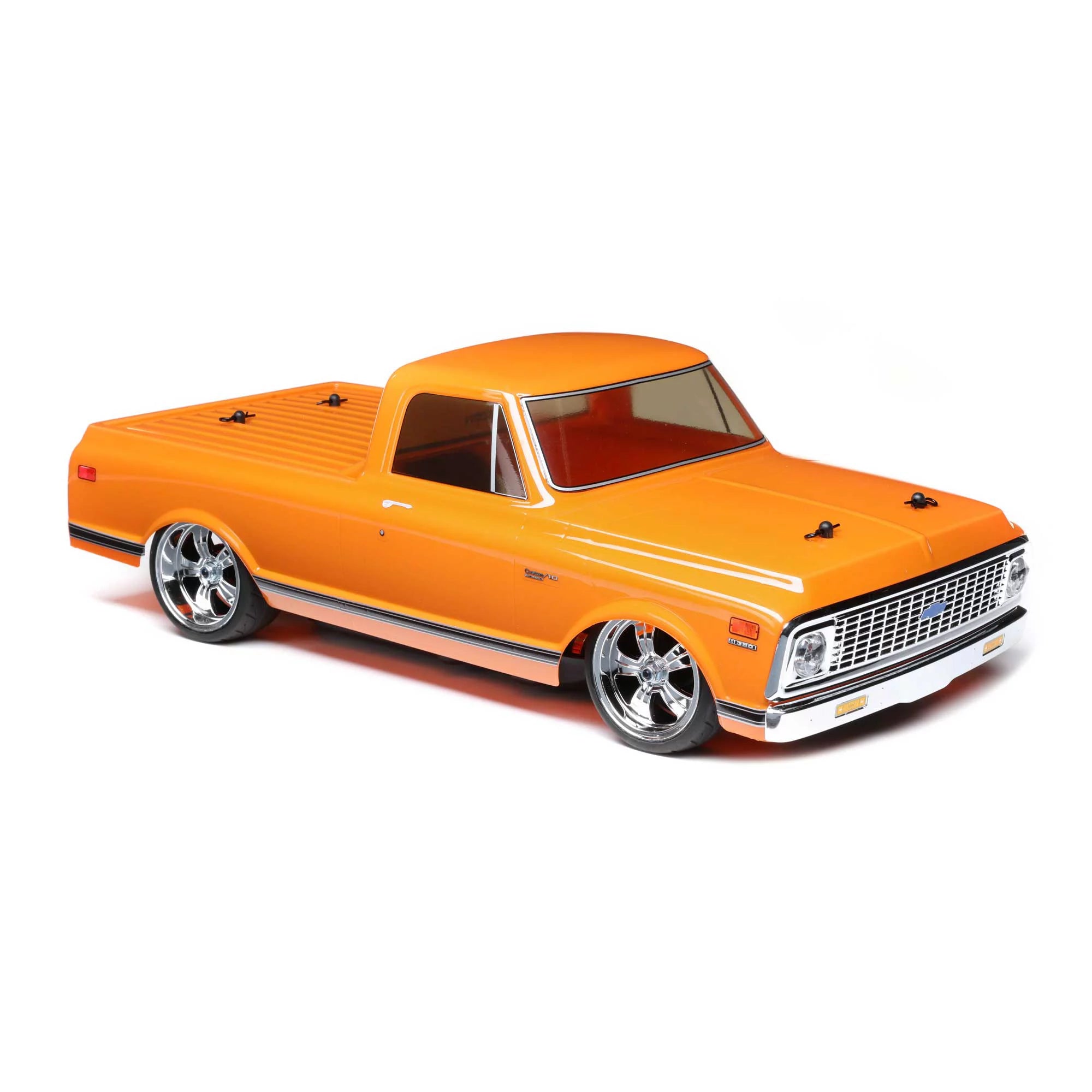 1/10 1972 Chevy C10 Pickup Truck RC AWD RTR Orange C80307