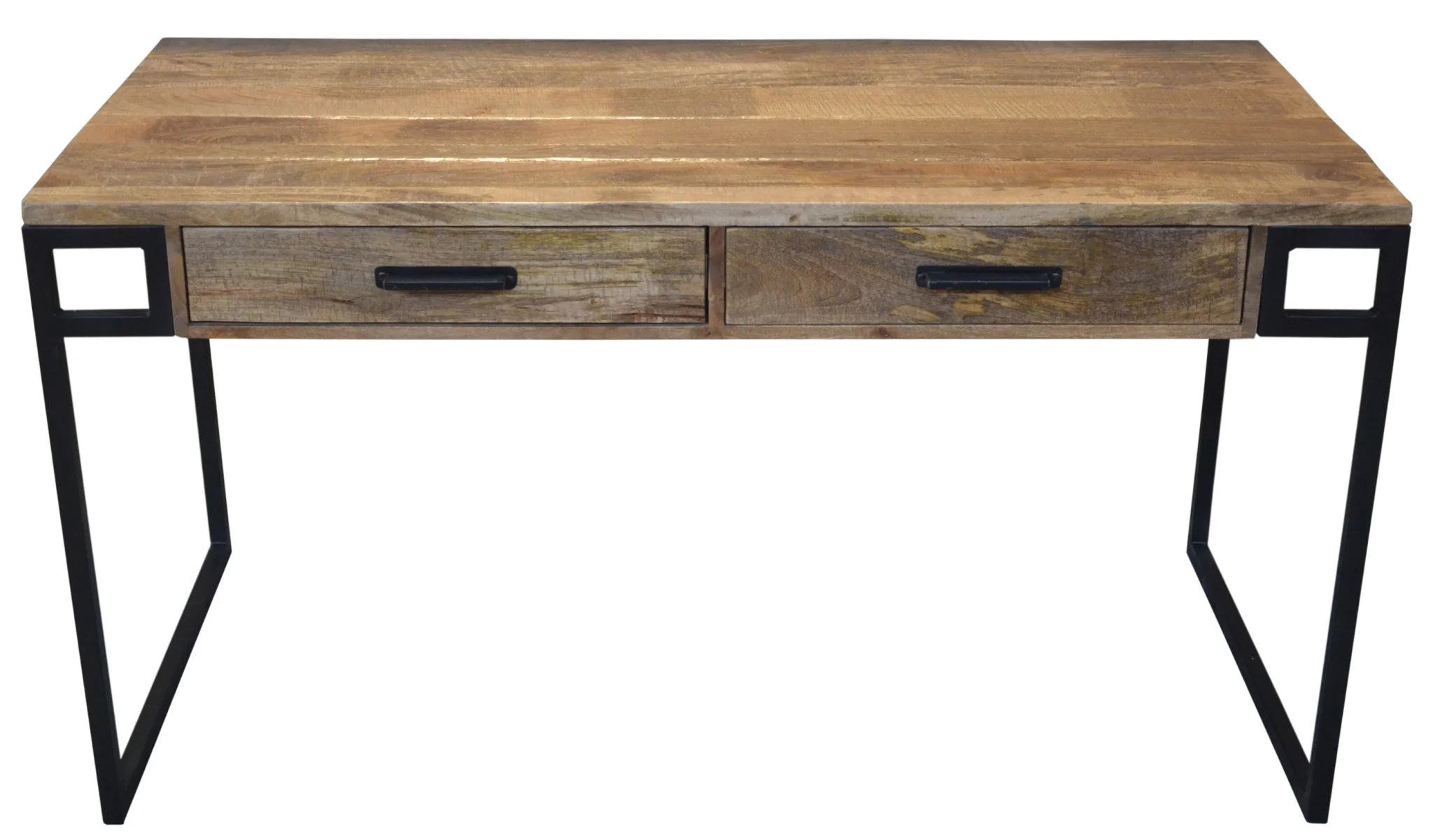 Solid Wood Writing Desk with Two Drawers N9714