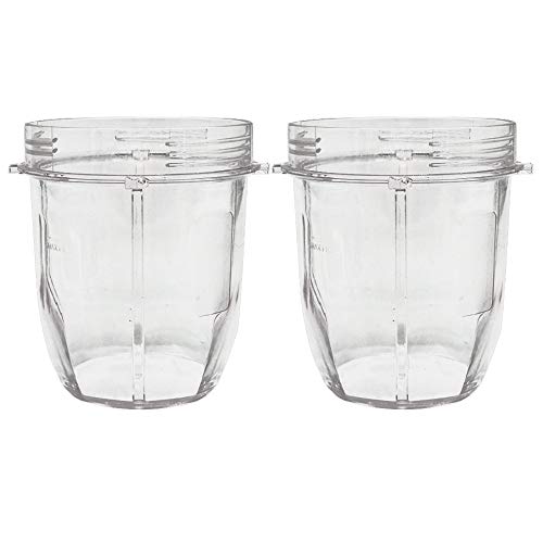 Replacement 18oz Jar Cup with Spout Lid for Nutri Ninja Blender N222