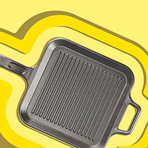 Seasoned Cast Iron Grill Pan with Loop Handles J725102