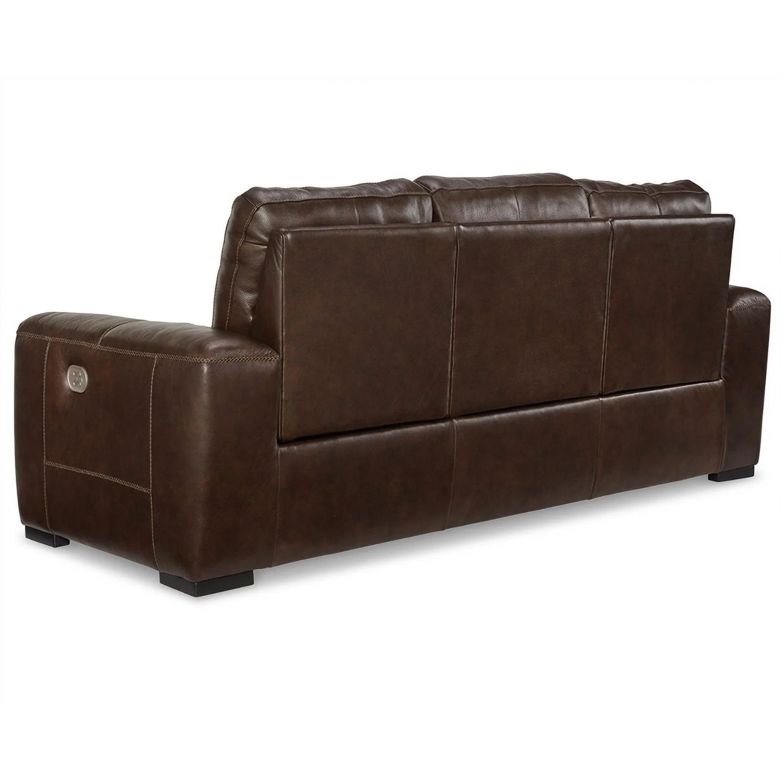 Leather Power Reclining Sofa with Headrest R451