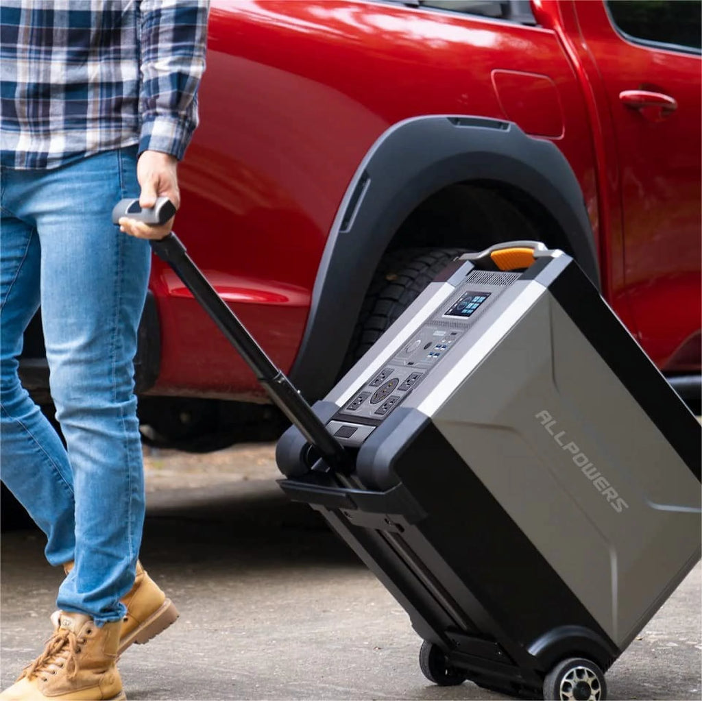 Portable Solar Generator Kit, 400W Foldable Solar Panel with 3600Wh LiFePO4 Power Station for Camping, Home Backup, RV X741