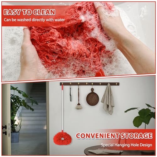 Ceiling Fan Cleaner Duster with Extension Handle, Reusable Microfiber L501