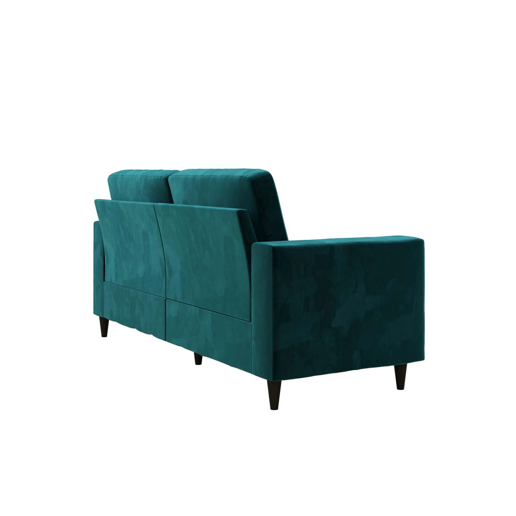 Green Velvet 3 Seater Sofa R889