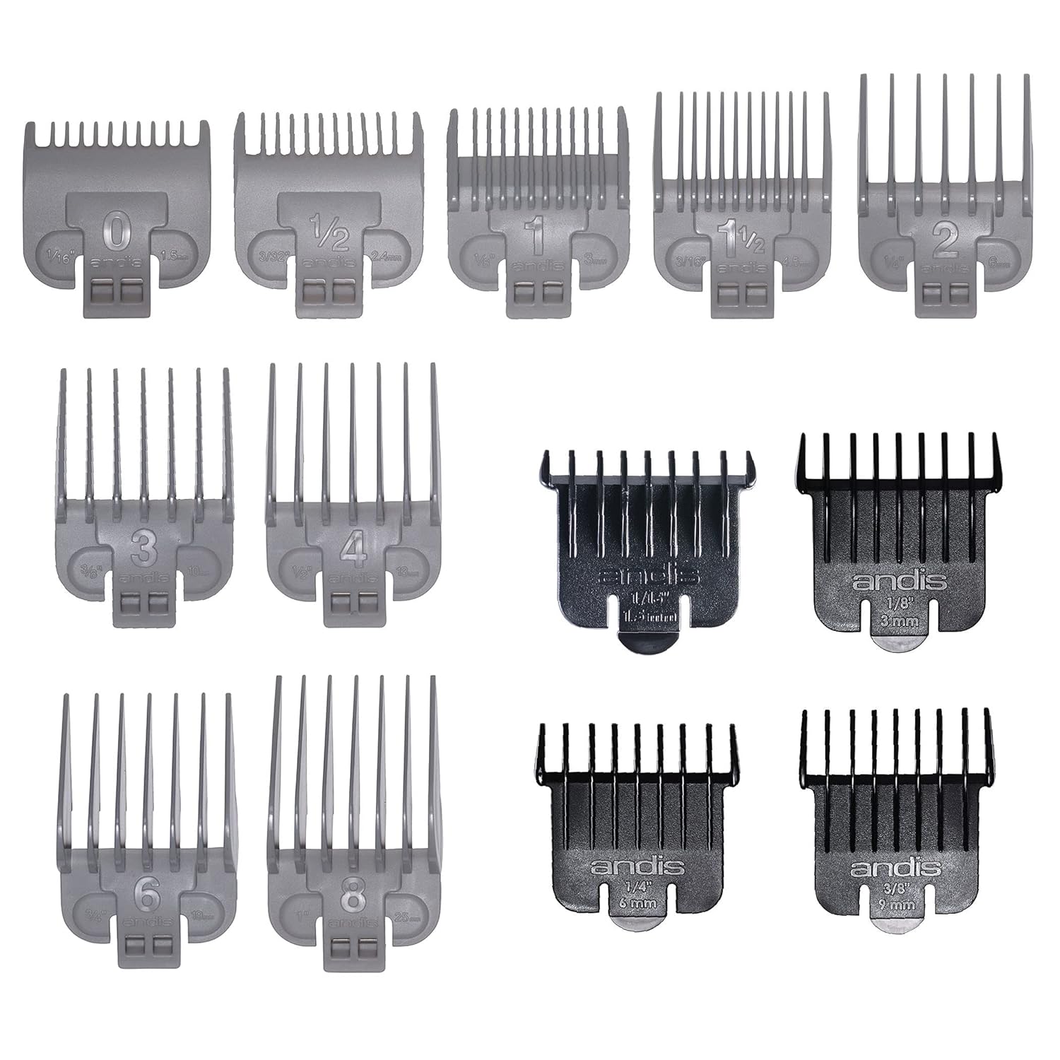 Barber Combo - High-Speed Adjustable Clipper & T-Blade Trimmer with Fine Teeth for Dry Shaving, Outlining and Fading U9813
