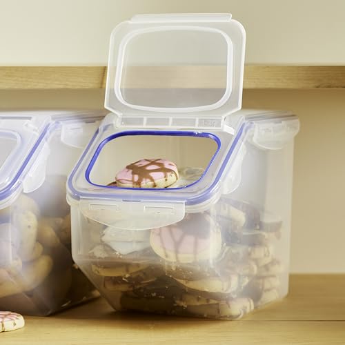 Food Storage Lids with Flip-Top, BPA Free, Clear V417783