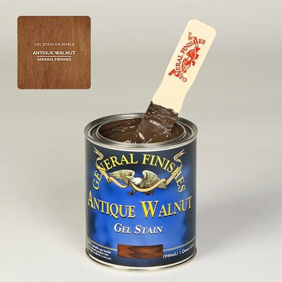 Gel Stain Oil Based Antique Walnut Quart U198