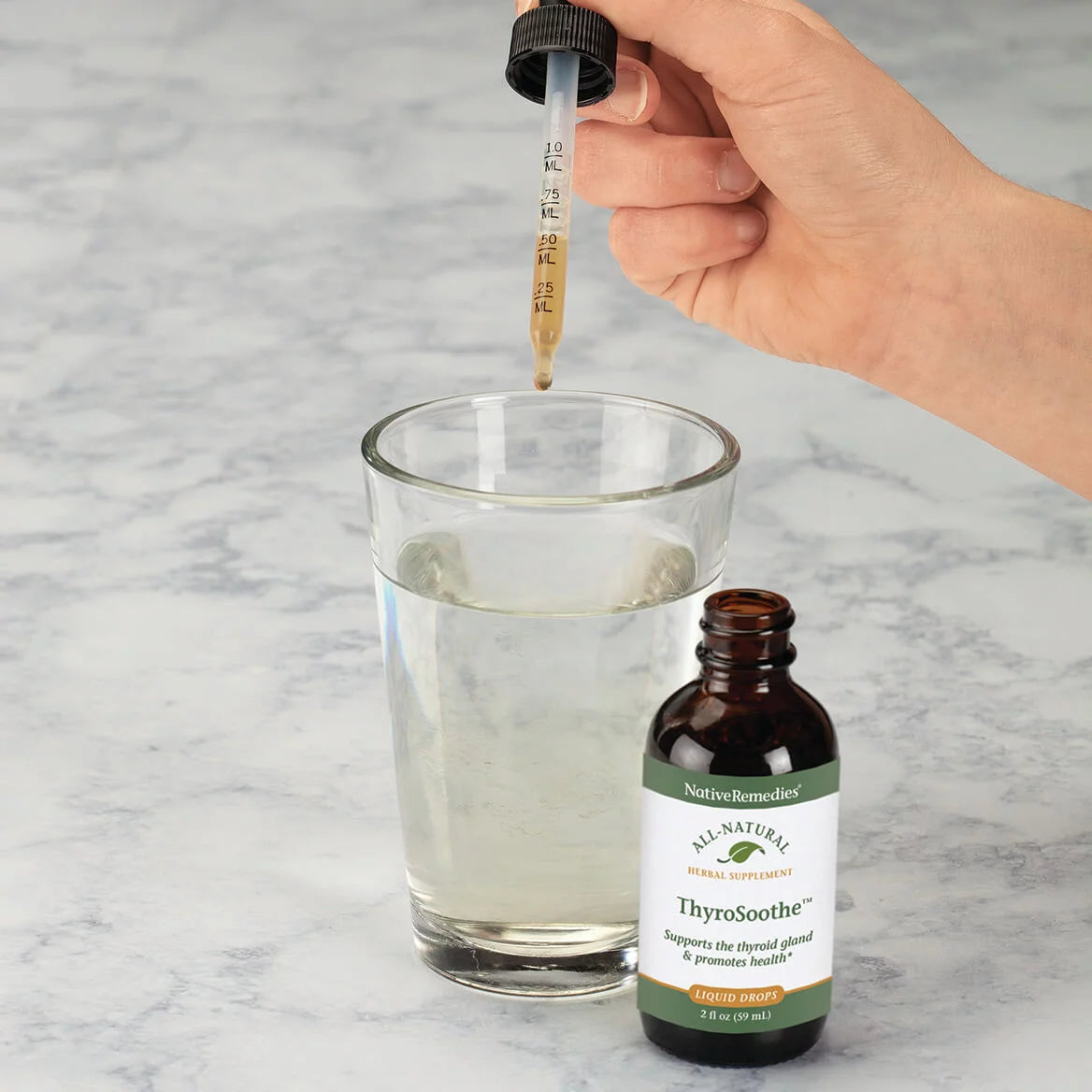 Herbal Supplement for Thyroid Gland Support, 59 mL F4413