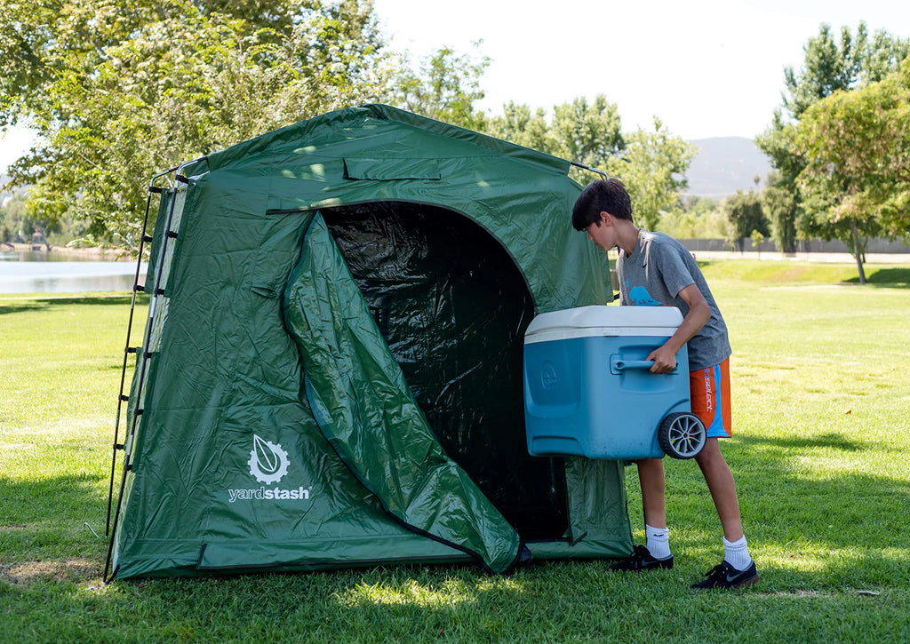 Heavy Duty Space Saving Outdoor Storage Shed Tent D715