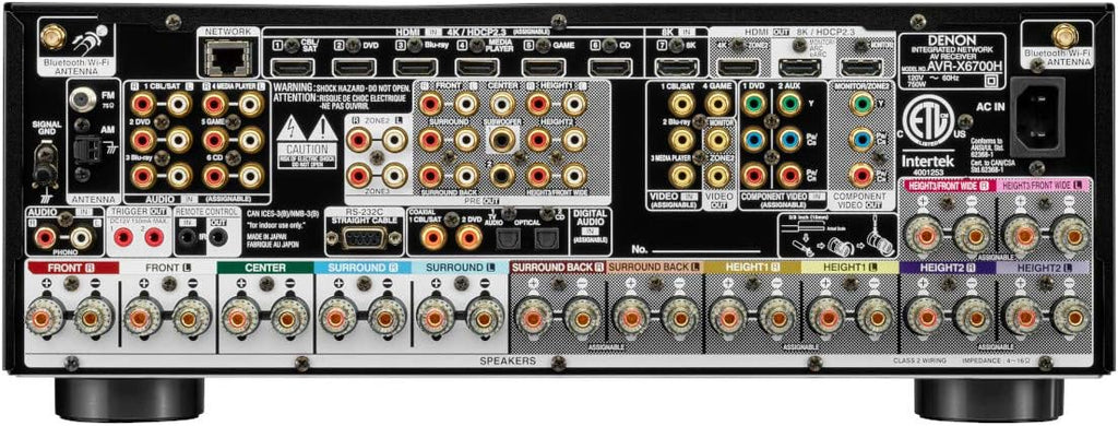 8K Ultra HD 11.2 Channel AV Receiver with 3D Audio & IMAX Enhanced H622224