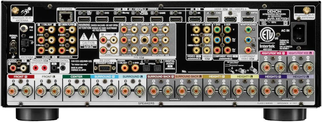 8K Ultra HD 11.2 Channel AV Receiver with 3D Audio & IMAX Enhanced H622224