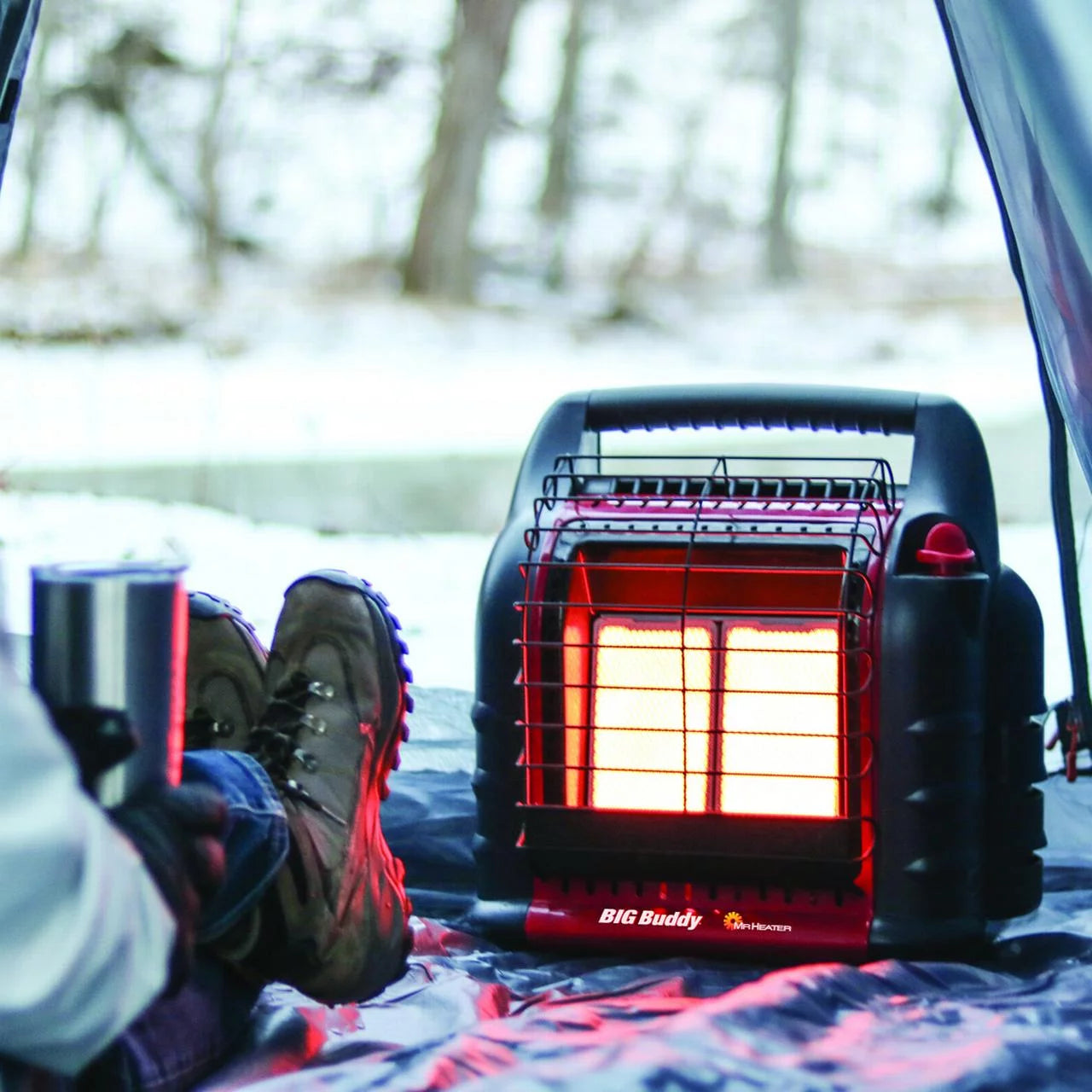 Portable LP Gas Heater, 3 Heat Settings T824