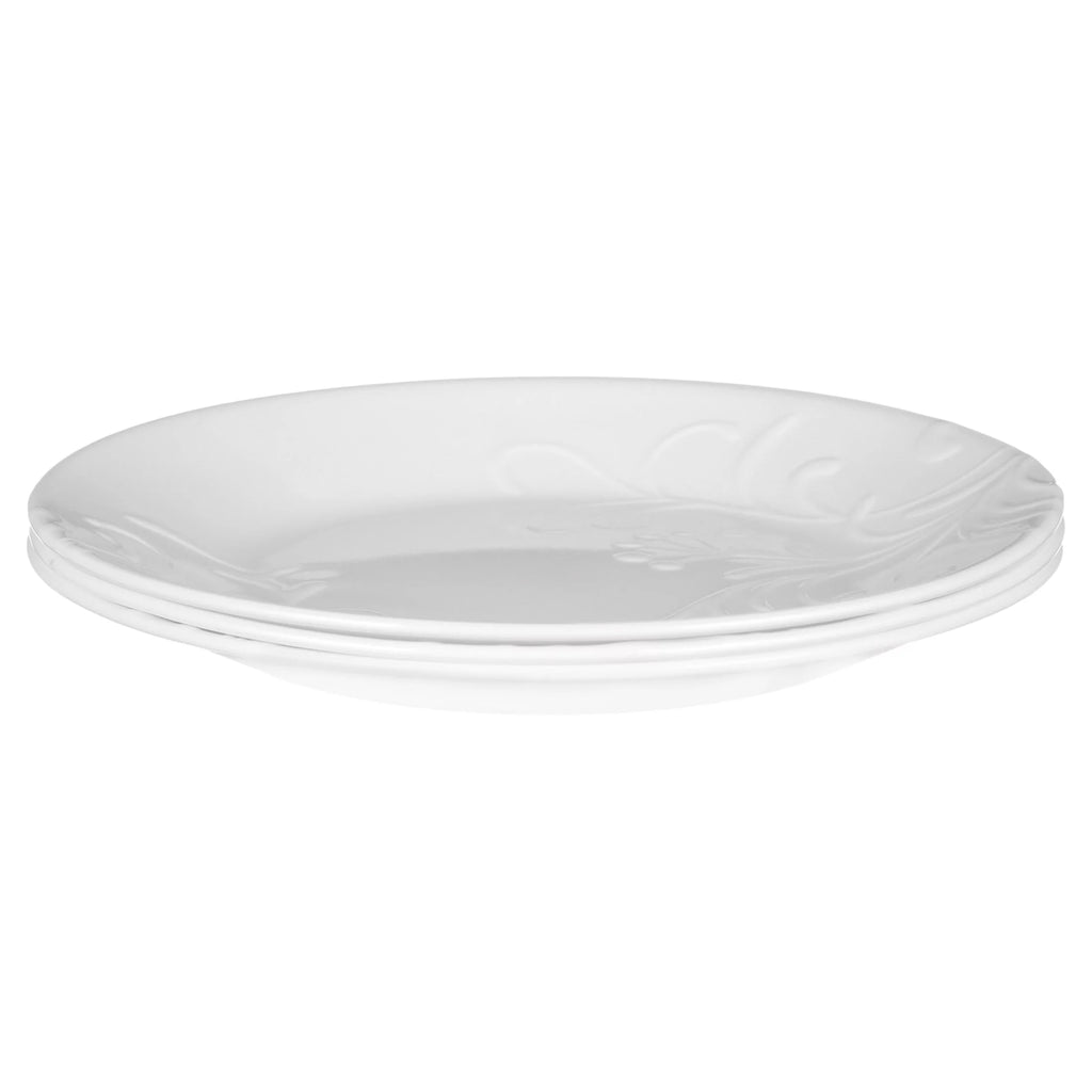 12 Piece White Dinnerware Set J532414