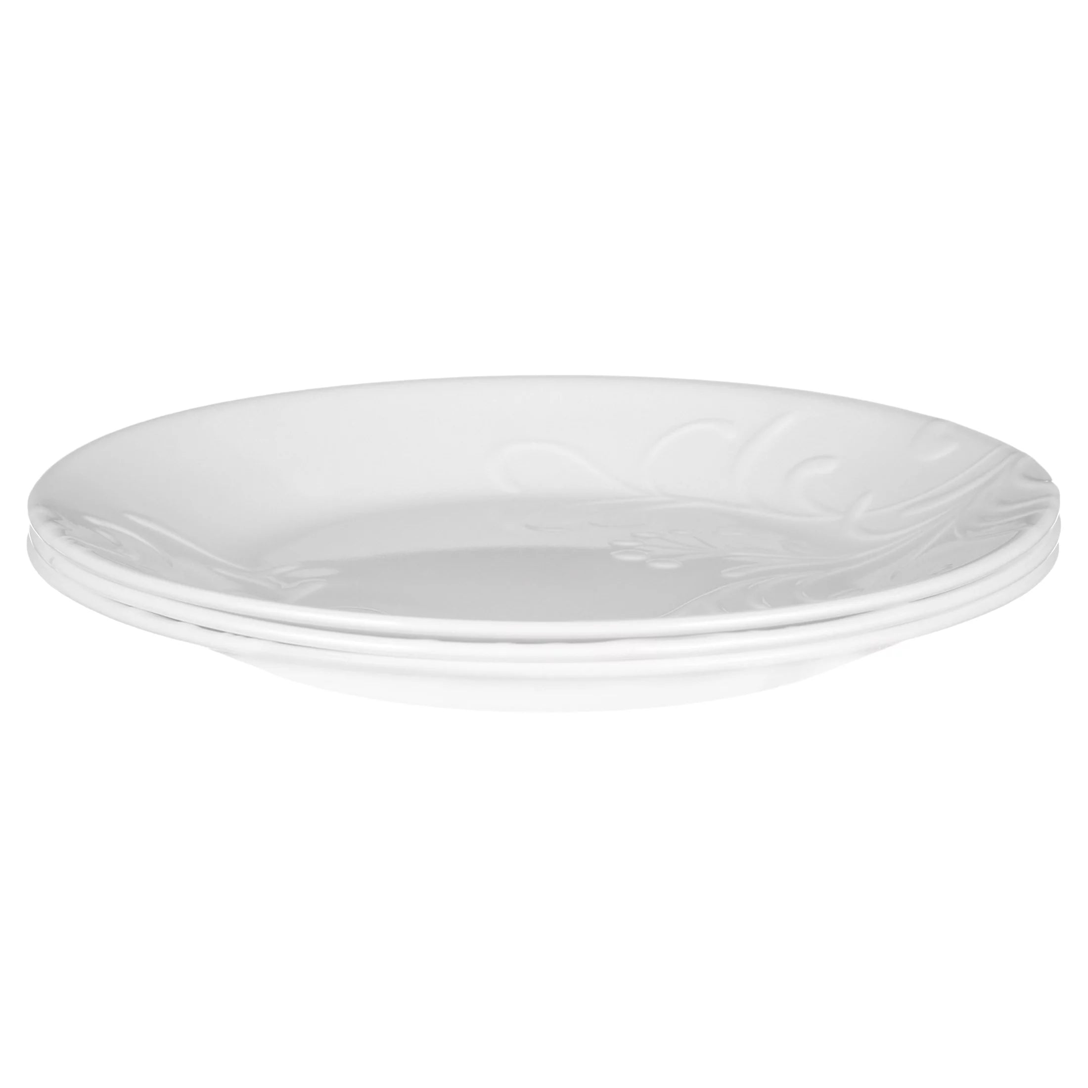 12 Piece White Dinnerware Set J532414