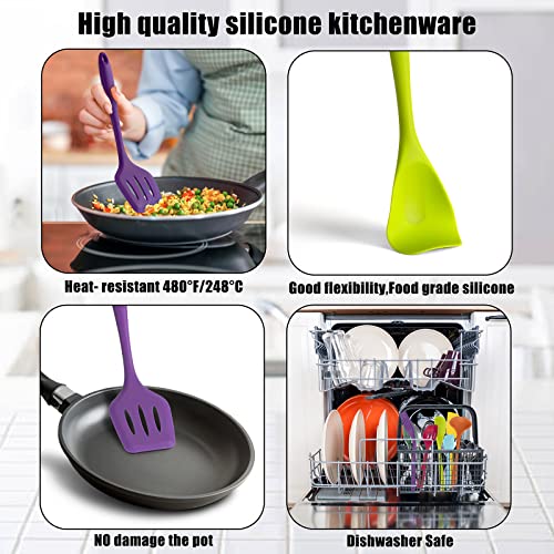 Silicone Utensil Set, 10 Pieces, Food Grade, Heat Resistant H4027