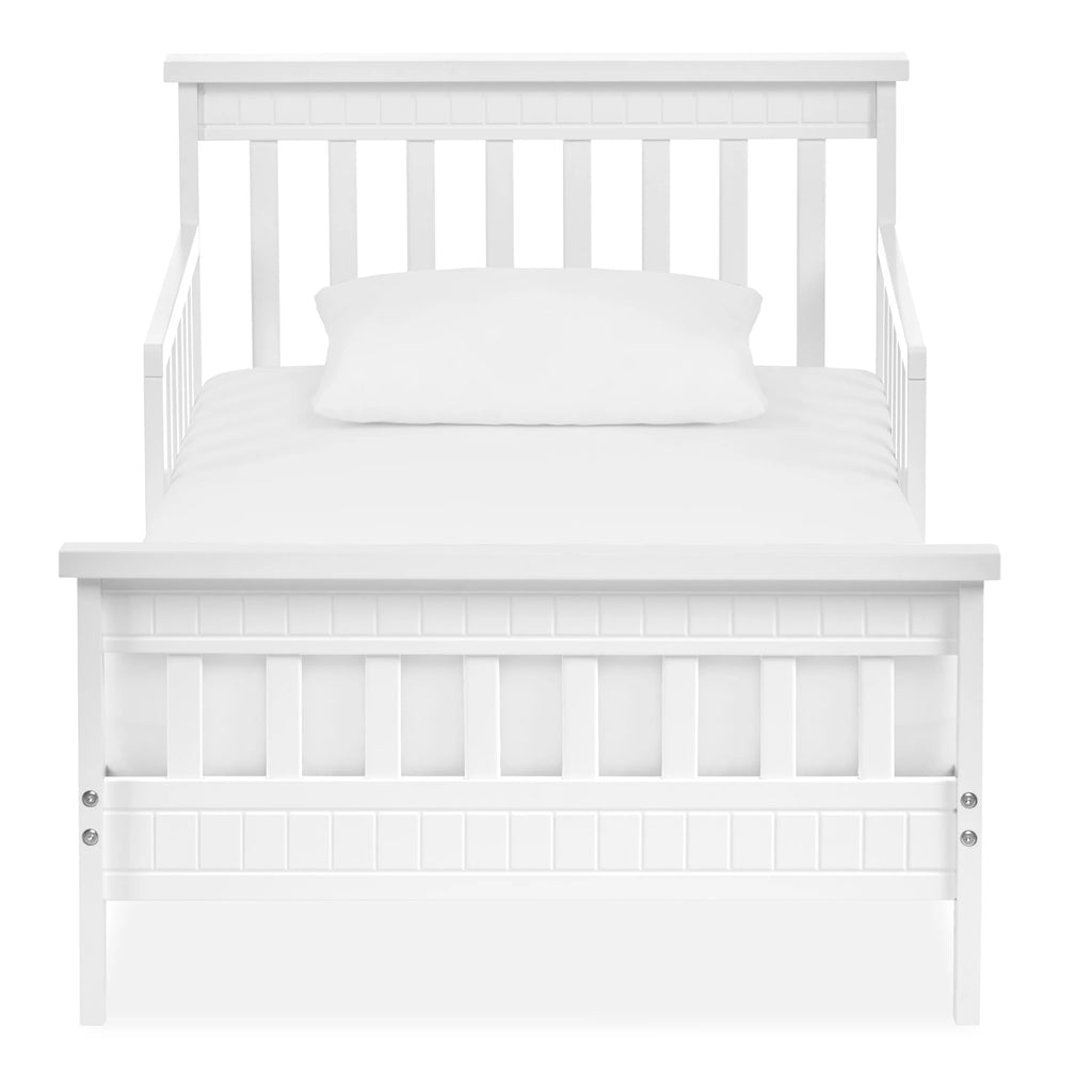 Toddler Bed made with Sustainable Pinewood, White H126