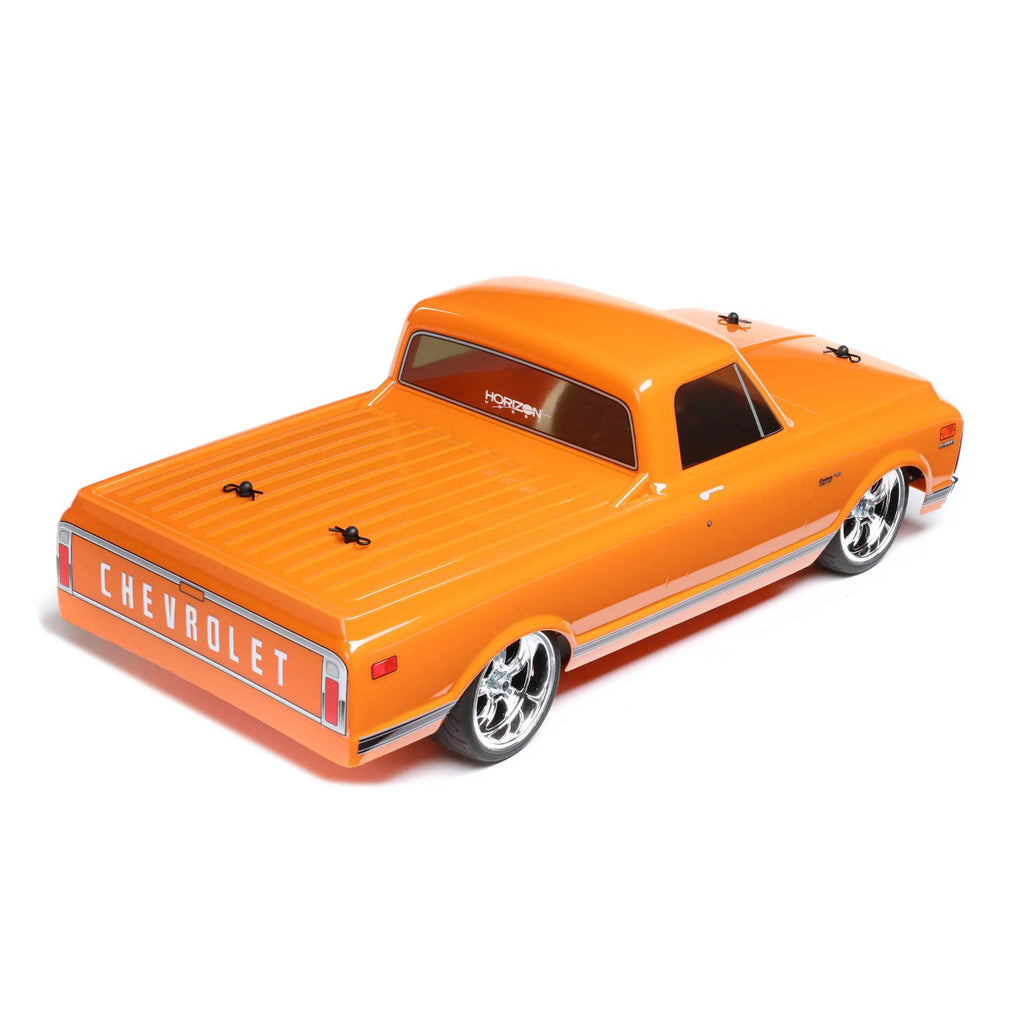 1/10 1972 Chevy C10 Pickup Truck RC AWD RTR Orange C80307