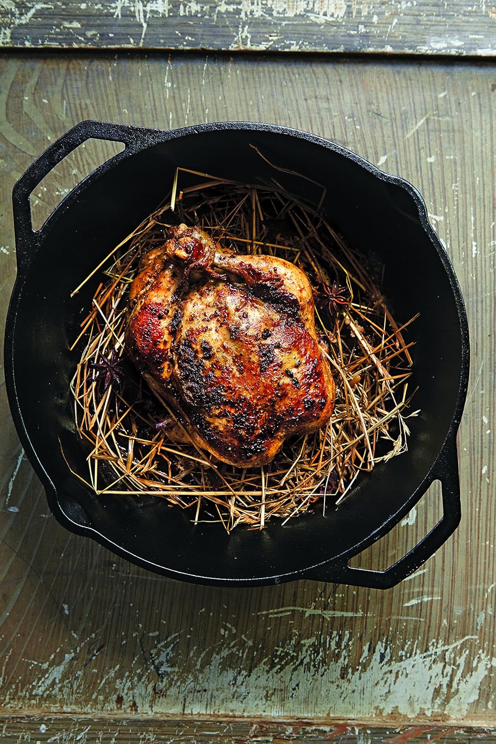 Cast Iron Skillet with Dual Handles, Oven and Stove Safe N87070
