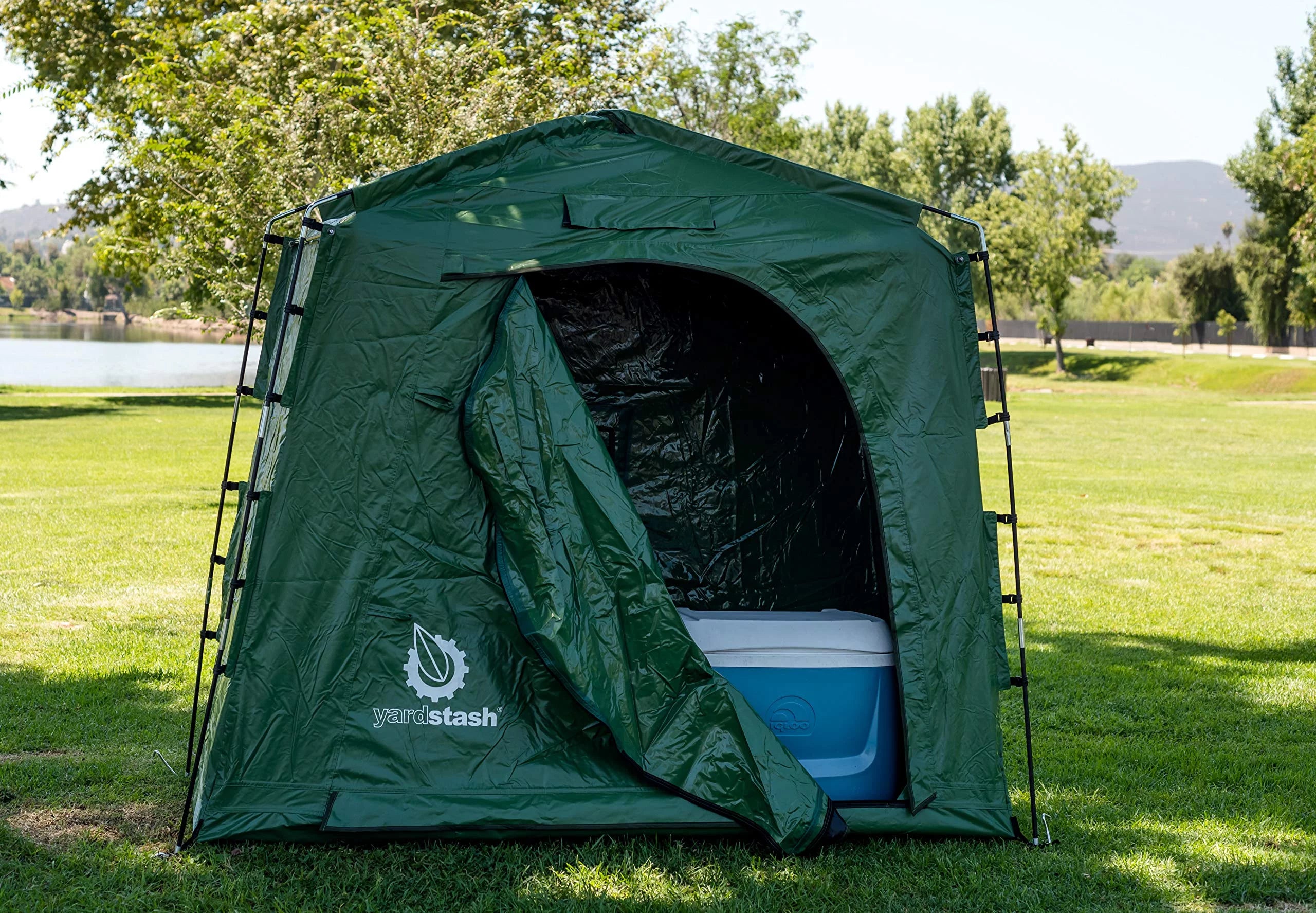 Heavy Duty Space Saving Outdoor Storage Shed Tent D715