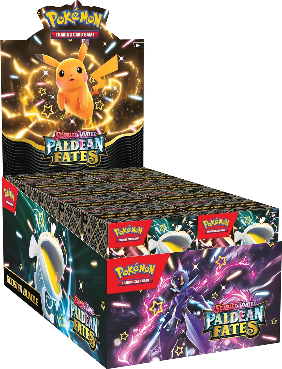 Pokemon TCG Scarlet and Violet Paldean Fates Booster Bundle W124