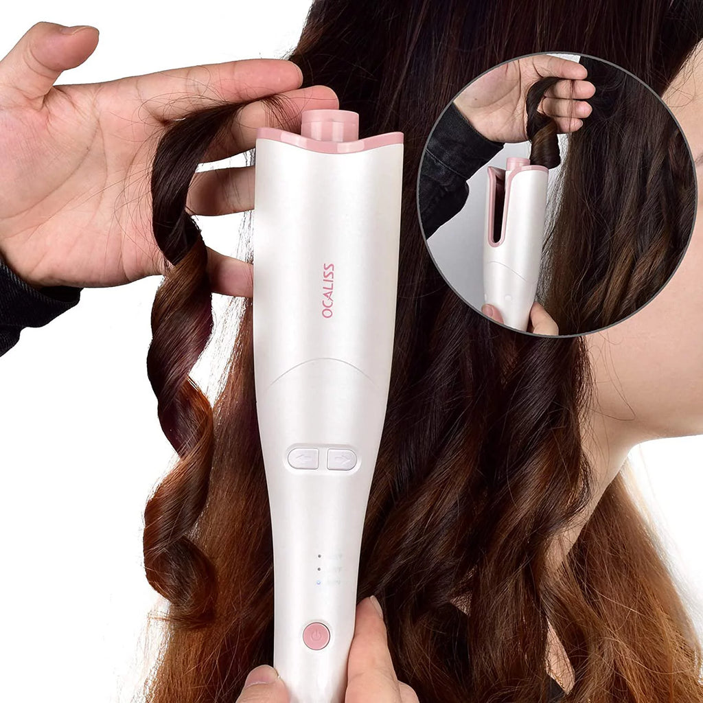 Automatic Curling Iron with Ceramic Rotating Barrel Y146722