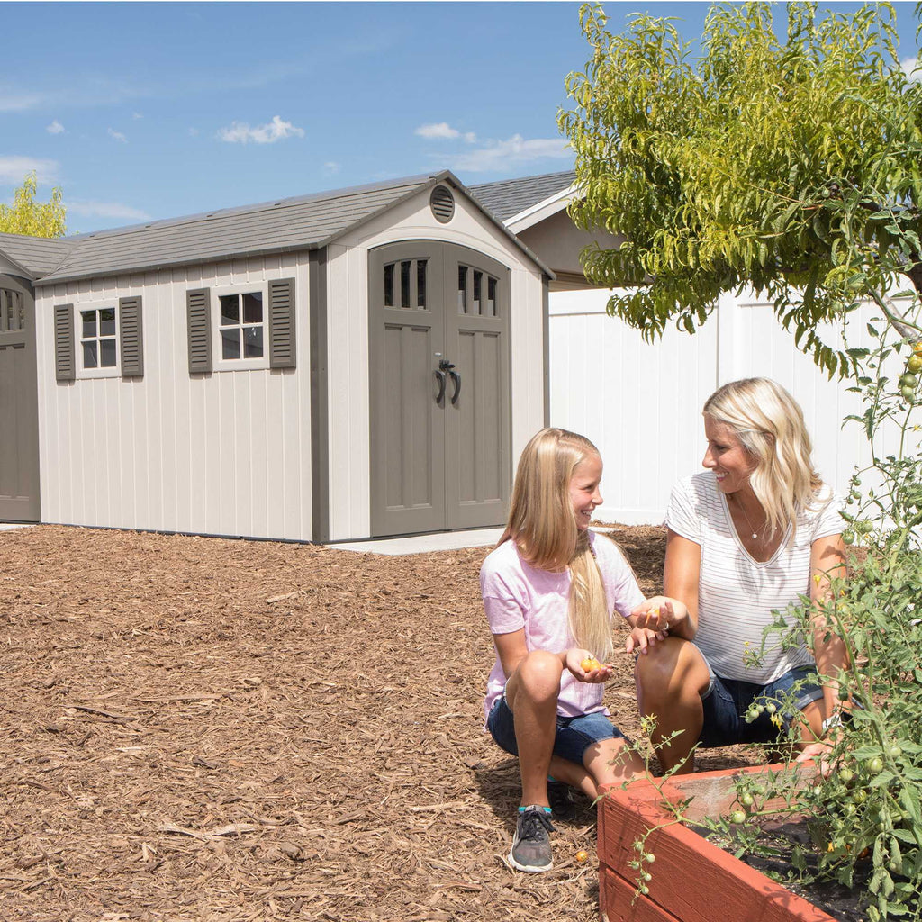 Outdoor Storage Shed 17.5 x 8 ft X879656