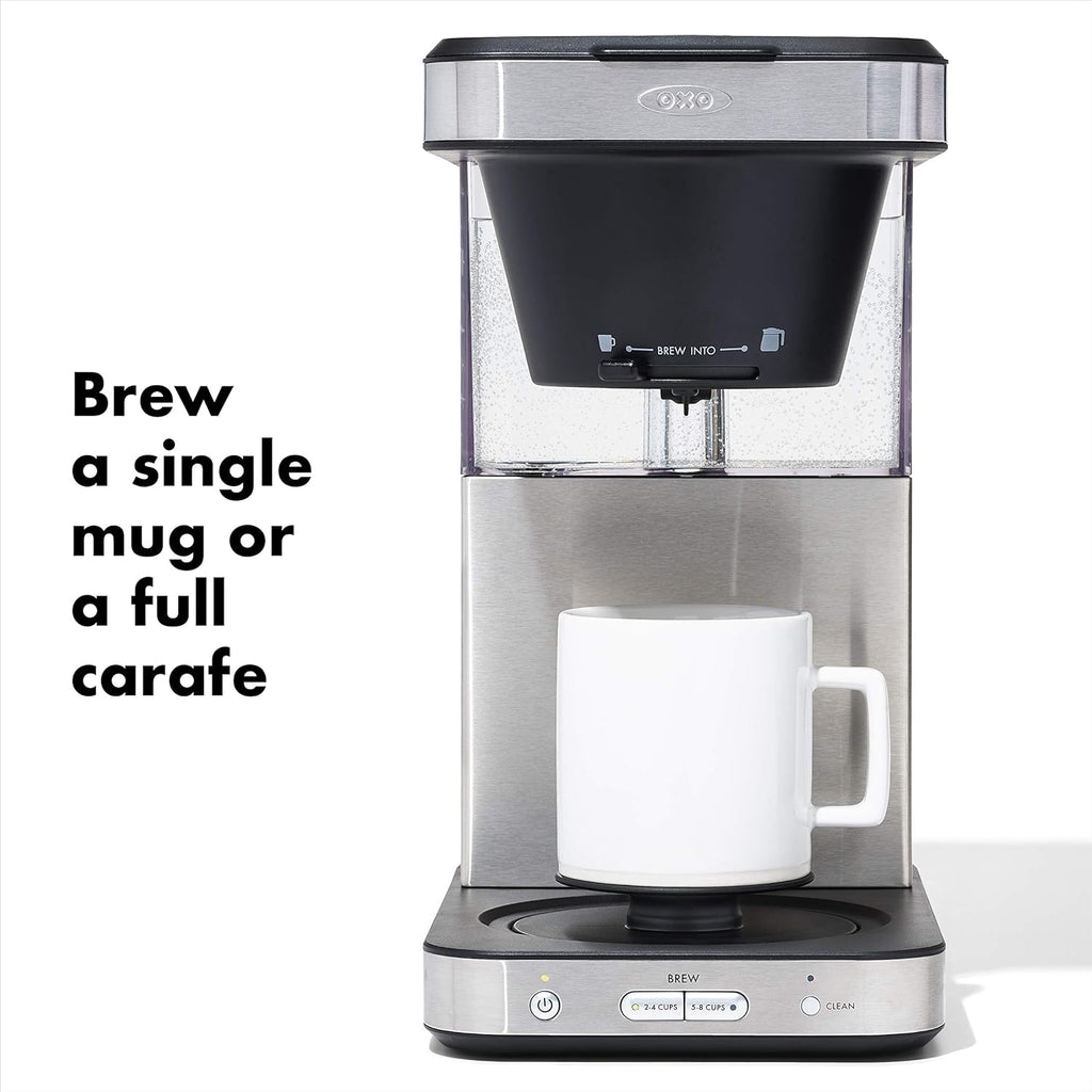8 Cup Coffee Maker with Stainless Steel Thermal Mug O457109