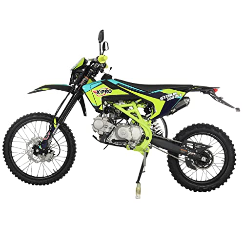 150 Dirt Bike 4-Speed Manual Transmission, Electric/Kick Start, 19"/16" Tires R9795