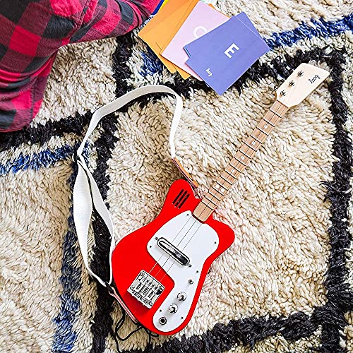 Electric Guitar for Kids Ages 3+ with Built-In Amp and Lessons U60154