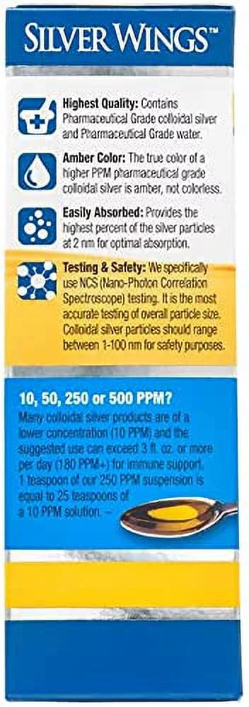Colloidal Silver 8oz with Dropper G820567