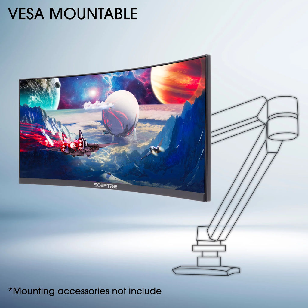 Curved 30" LED Monitor 2560 x 1080 200Hz VA Z796826