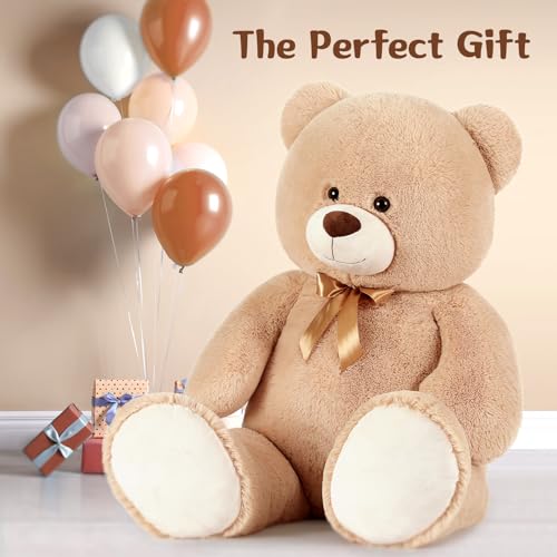 Giant Teddy Bear 3 Feet, Soft Plush Bear for Birthday, Christmas F4090
