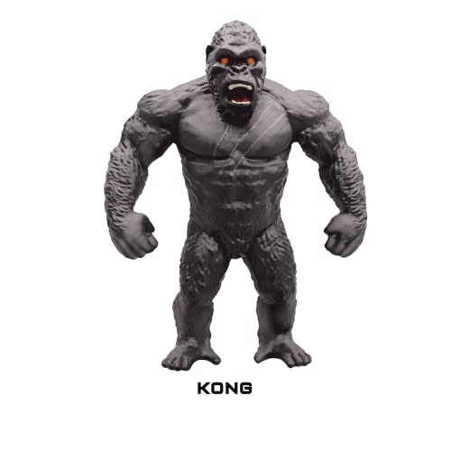 Godzilla vs Kong 2" Mini Monster 6 Pack, Multi Coloured S736744
