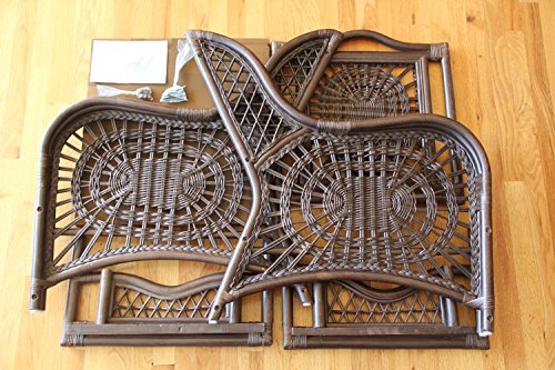 Natural Rattan Wicker Armchair with Cushion U12008