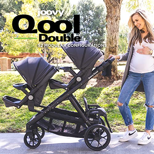 Double Stroller with Reconfigurable Seats and UPF 50 Canopy T540601