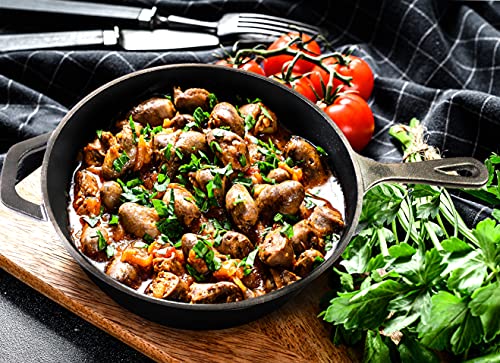 Cast Iron Skillet Frying Pan 10.25 Inch for Indoor and Outdoor Cooking P975827
