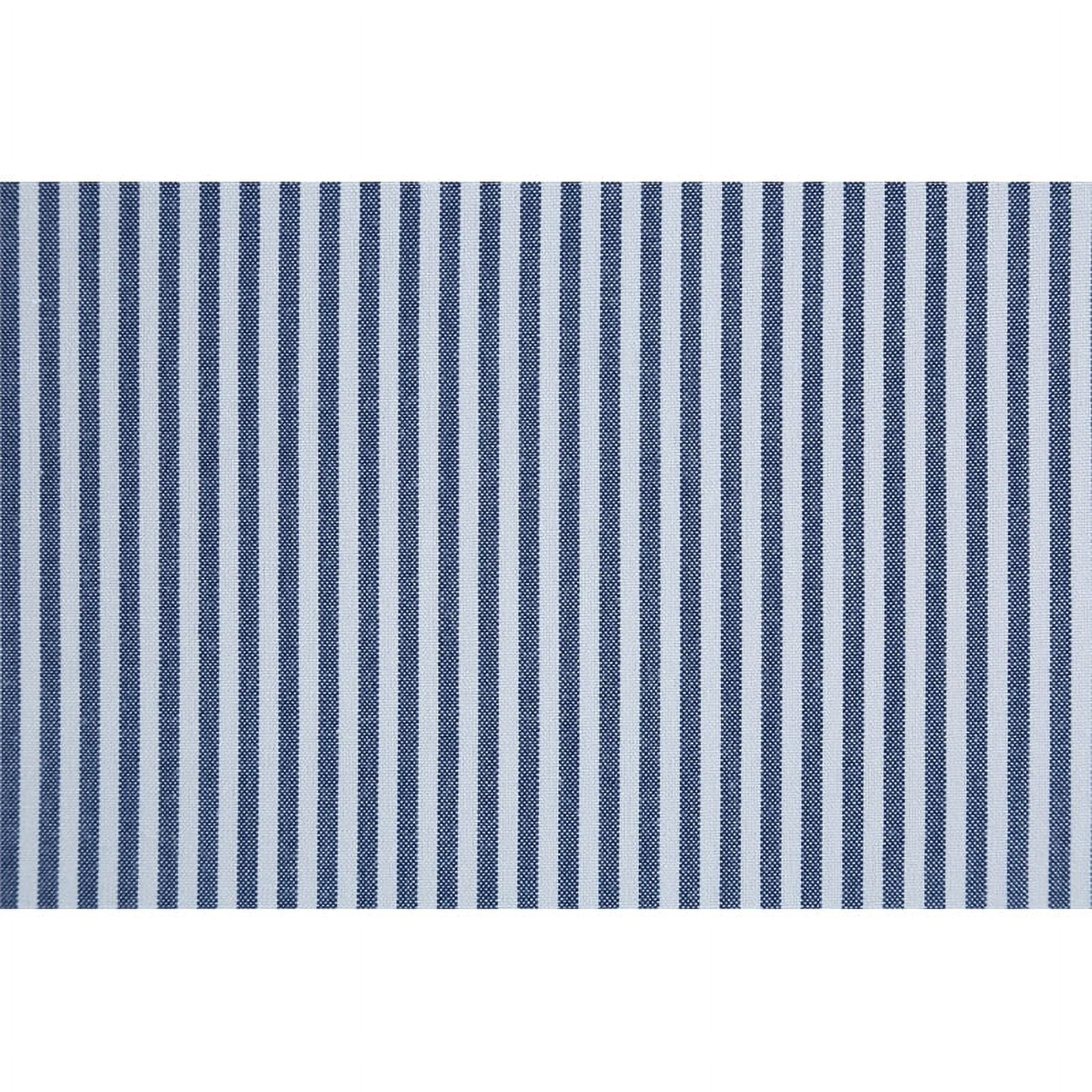 Navy Stripe Slipcover Dining Chair 2 Pack A856263