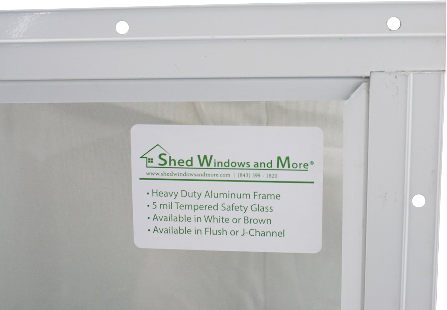 Playhouse Window 12 x 18 White Flush B9227