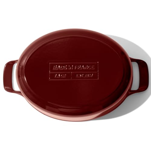 Oval Dutch Oven 7.5 Quart Enameled Cast Iron A2328
