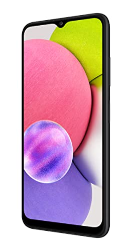 Galaxy A03s Cell Phone, Factory Unlocked Android Smartphone, 32GB, Black H750376