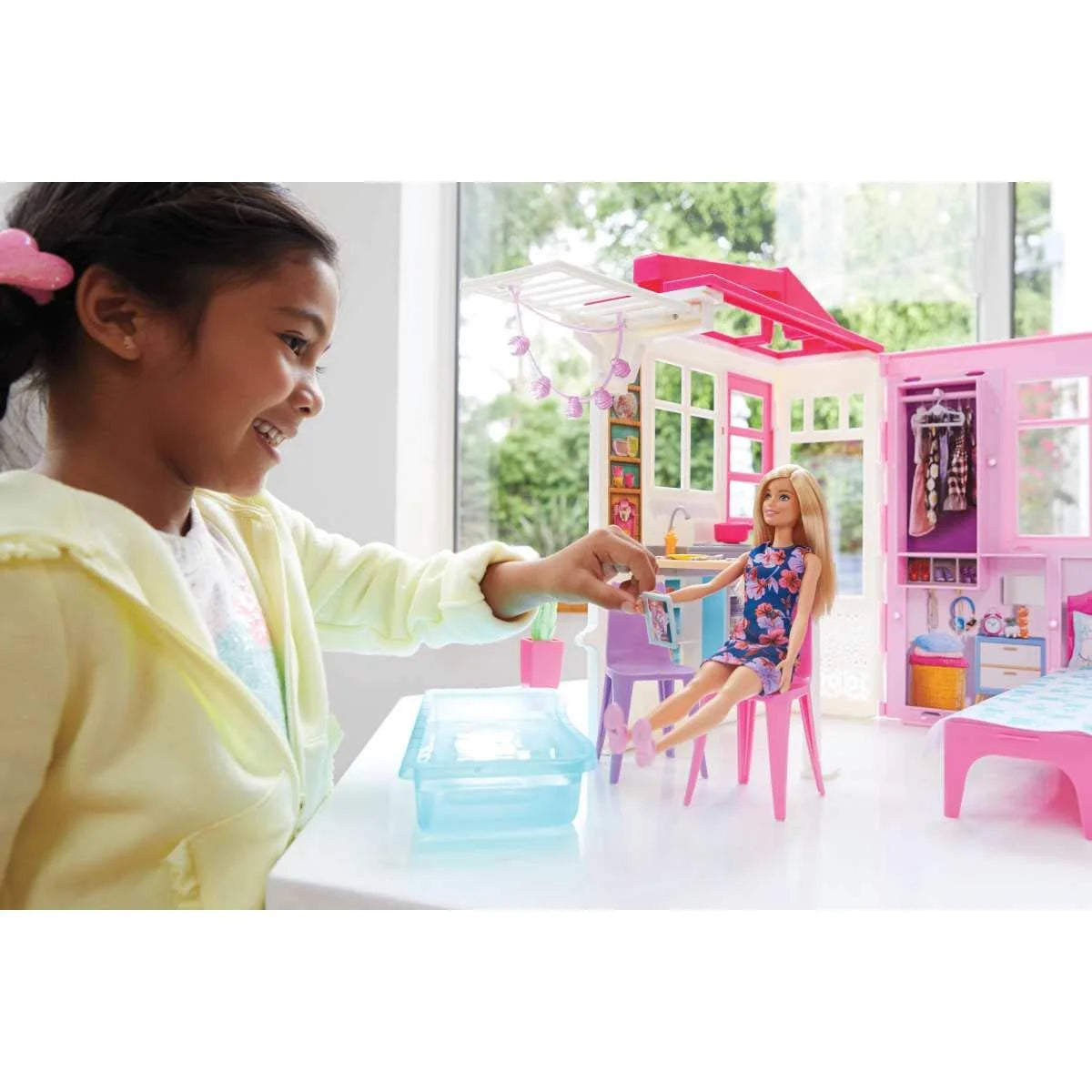Barbie House and Doll H76313