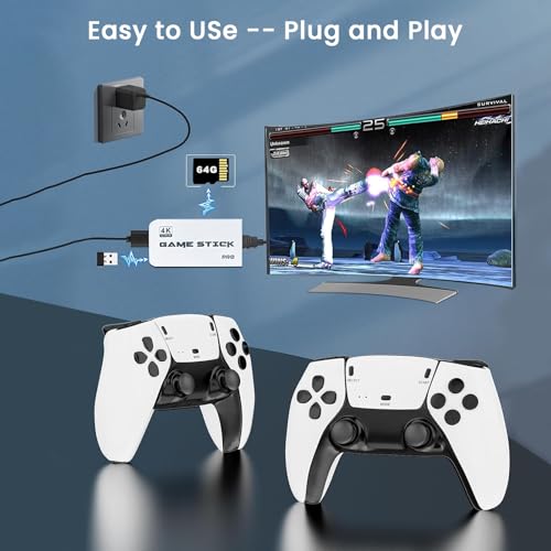 Wireless Retro Game Console with 20000+ Built-in Games and 4K HDMI Output K3739