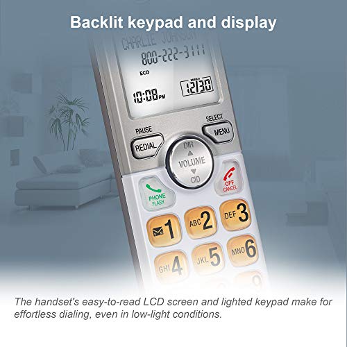 Cordless Home Phone with Speakerphone, Backlit Display, and Caller ID R99140