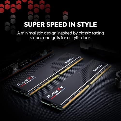 DDR5 RAM 32GB (2x16GB) 6000MT/s CL36 Desktop Computer Memory UDIMM Matte Black B183788