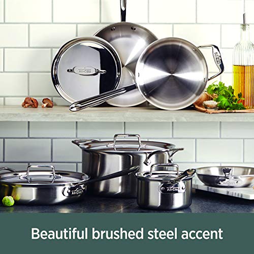 Stainless Steel Sauce Pan 3 Quart Induction Safe J7810
